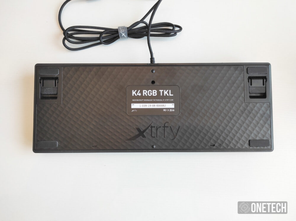 Xtrfy K4 RGB TKL, probamos el teclado gamer compacto sueco 4