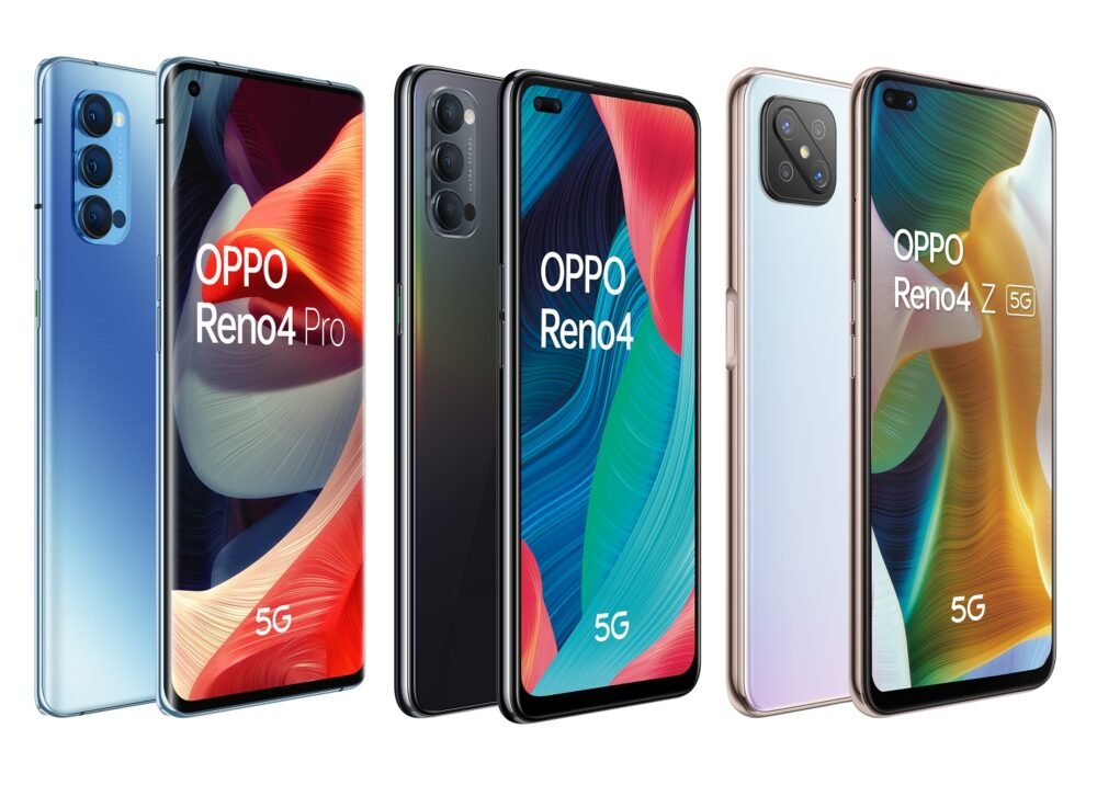 OPPO lanza su serie Reno4, tres nuevos modelos con 5G