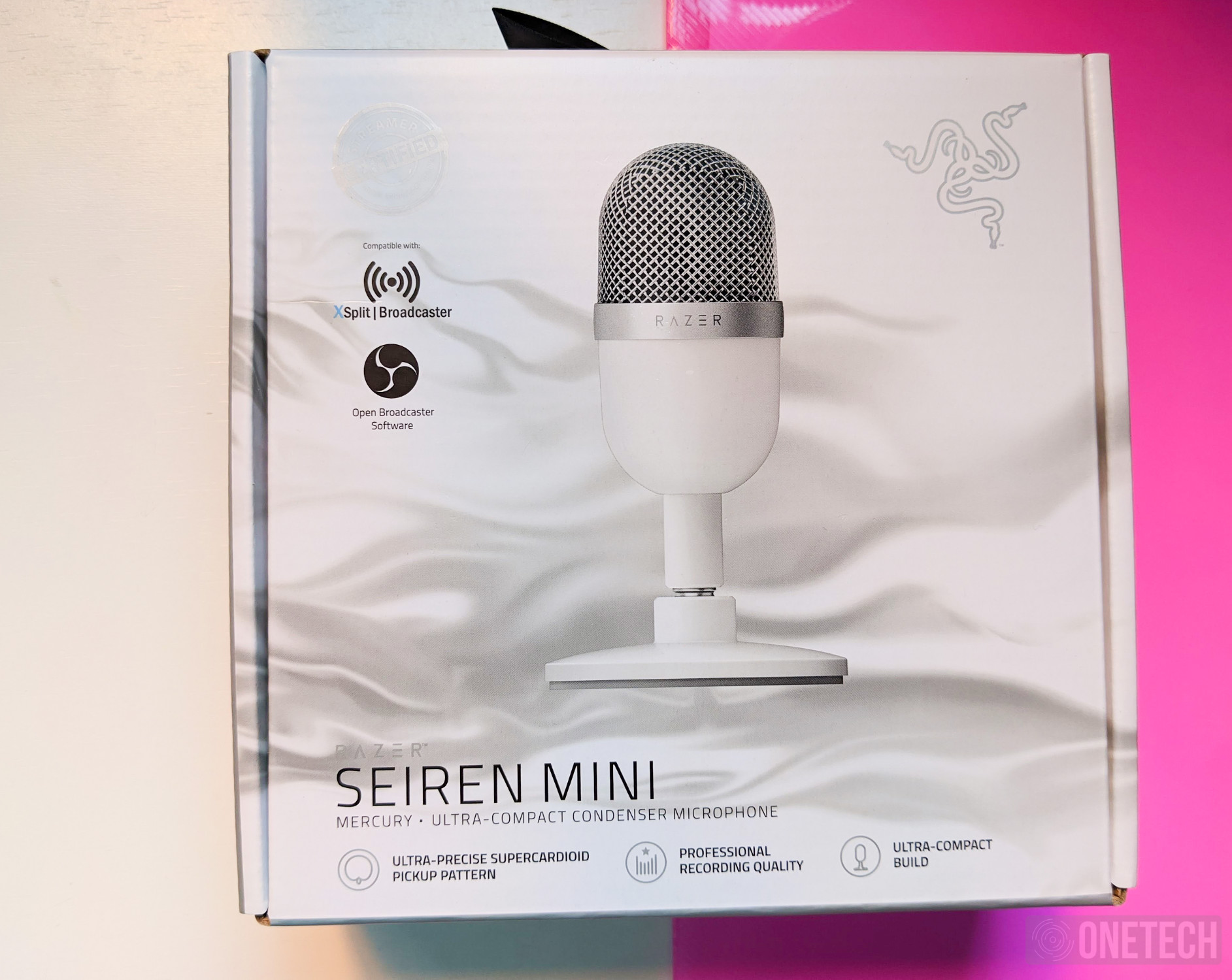 Razer Seiren Mini Micrófono Condensador para Streaming