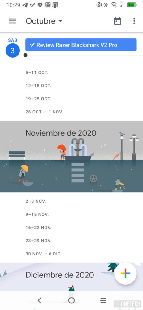 Calendario de Google ya permite añadir Tareas desde el móvil