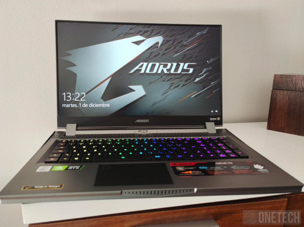 Aorus 17G XB, la experiencia de un portátil gamer con teclado mecánico - Análisis 500