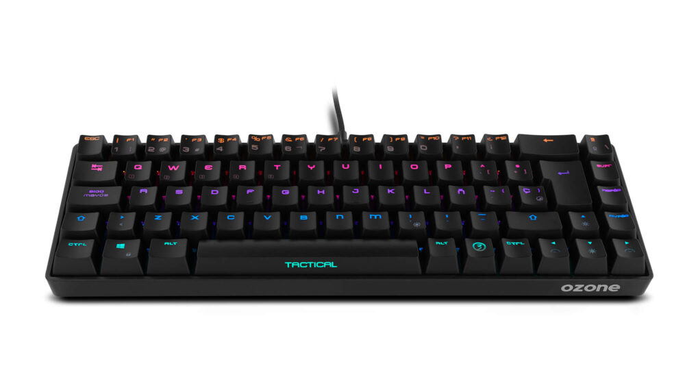 Tactical, el primer teclado en formato 65% inalámbrico de Ozone