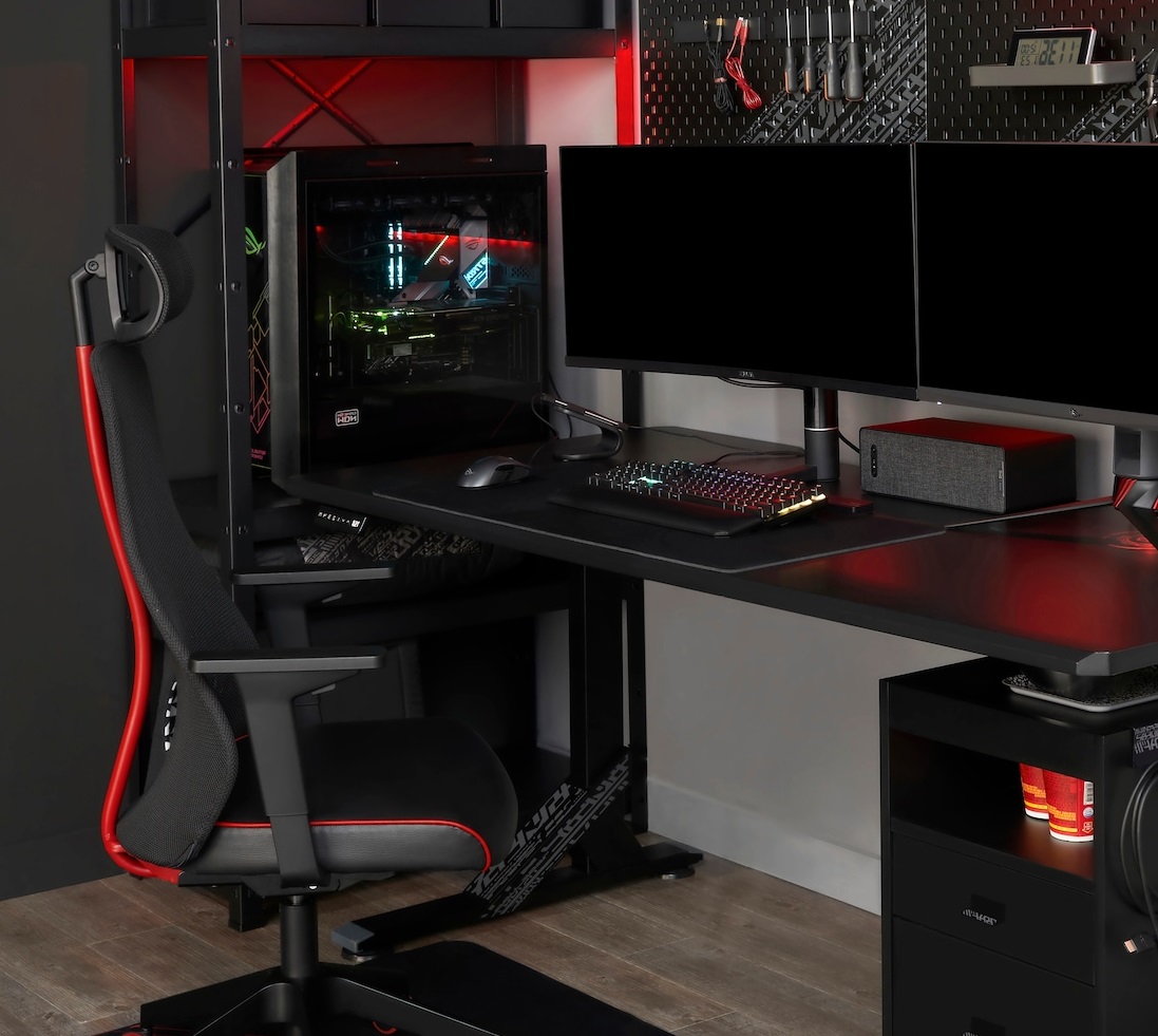 Ikea presenta sus muebles gaming UPPSPEL de la mano de ROG