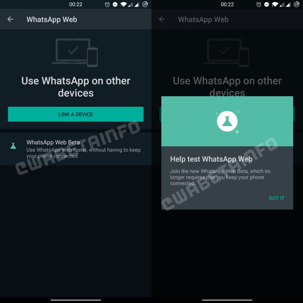 WhatsApp Web Beta se prepara para probar el sistema multidispositivo 2