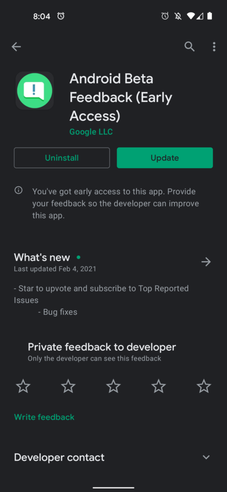 Android 12 está un pasito más cerca. Se actualiza la App Android Beta Feedback 29