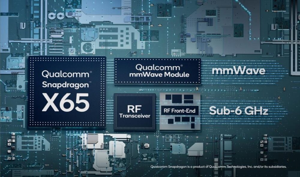 Qualcomm Snapdragon X65 5G, el primer módem que alcanza los 10 Gbps Qualcomm Snapdragon X65 5G