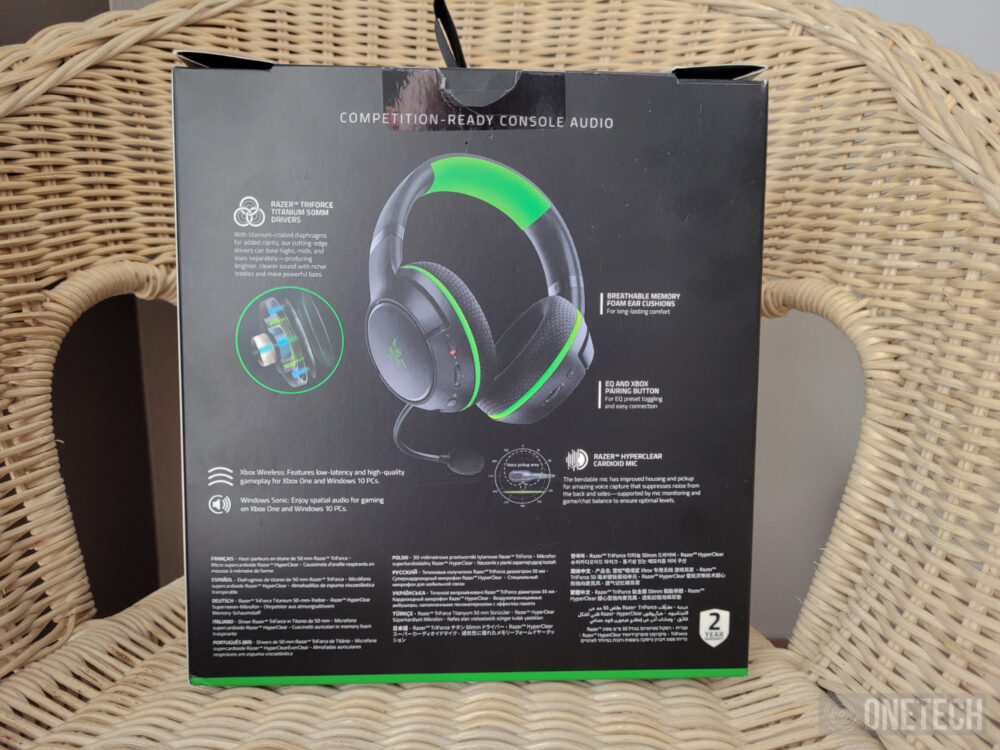 Razer Kaira, auriculares para Xbox Series y Xbox One - Análisis