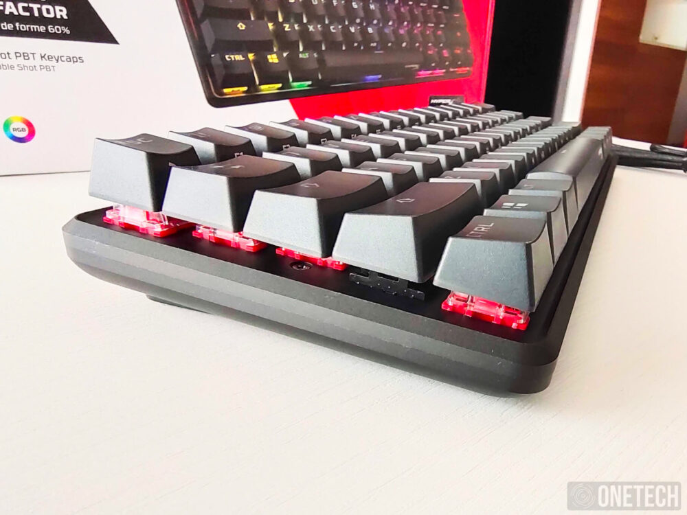 HyperX Alloy Origins 60, un teclado compacto para gamers - Análisis 23