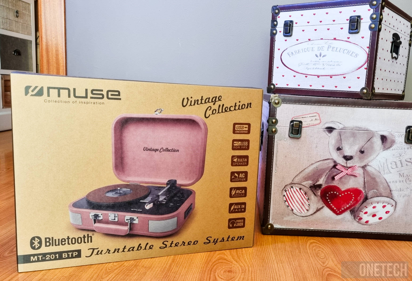 Muse MT-201: un tocadiscos vintage con Bluetooth . Análisis
