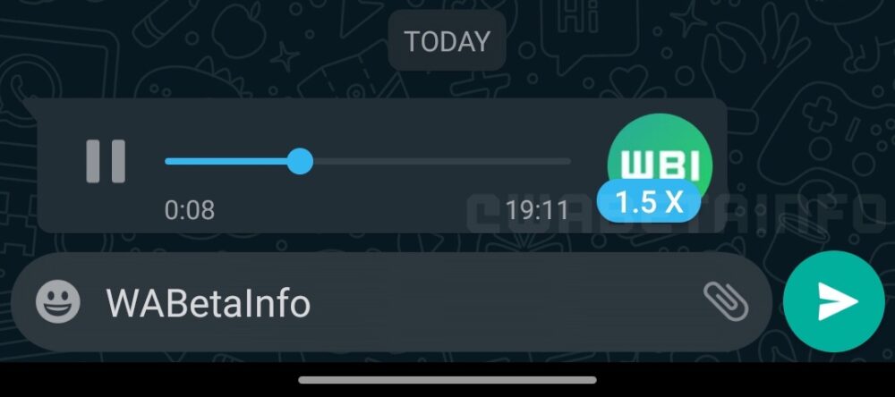 WhatsApp permitirá reproducir las notas de voz en tres velocidades y ya sabemos como se verá 2