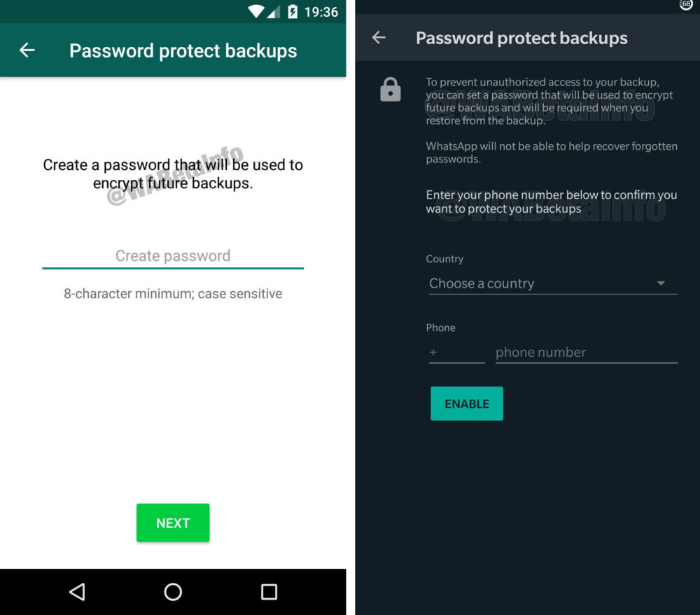 Poder proteger las copias de seguridad de WhatsApp con contraseña estaría cerca [Nuevas informaciones] 29