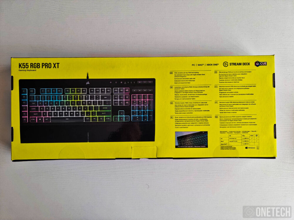 Corsair K55 RGB Pro XT: teclado compatible con Elgato Stream Deck - Análisis 1