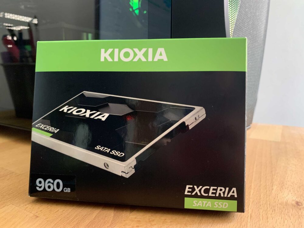 Kioxia Exceria SATA SSD 960 GB - Análisis 1