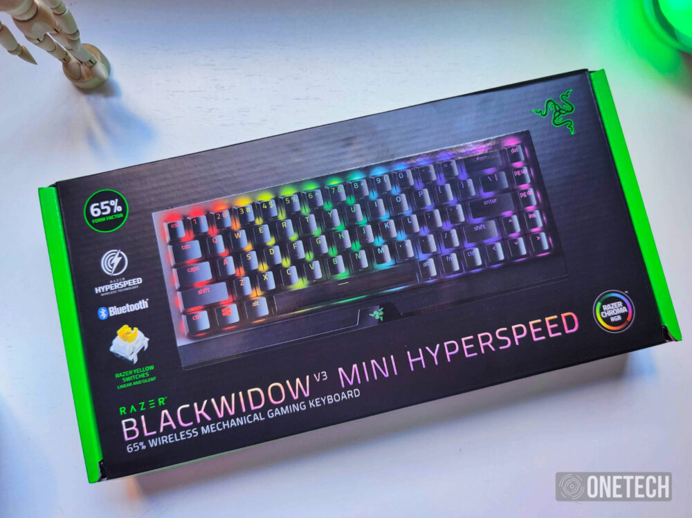 Razer BlackWidow V3 Mini HyperSpeed: teclado compacto e inalámbrico - Análisis 1006