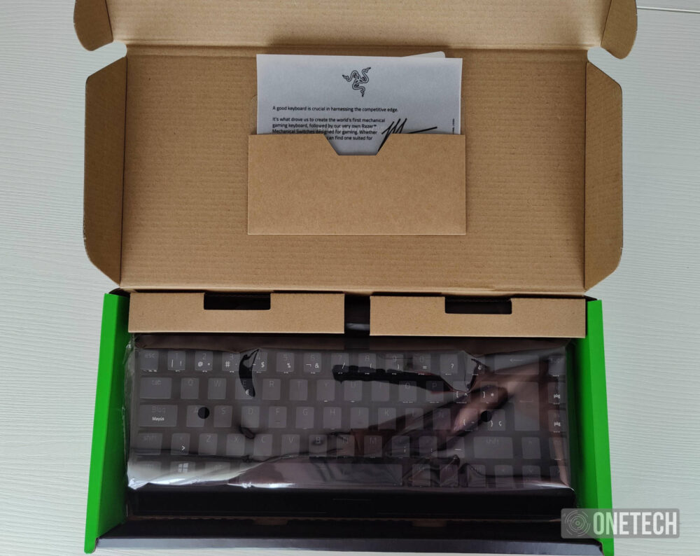 Razer BlackWidow V3 Mini HyperSpeed: teclado compacto e inalámbrico - Análisis 3