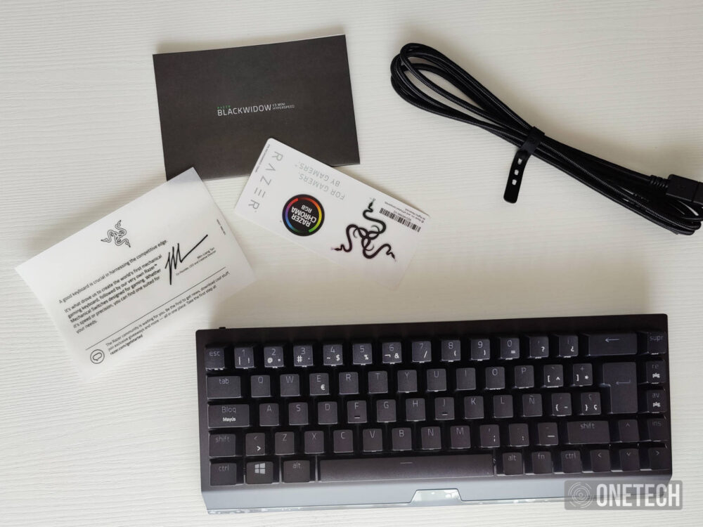 Razer BlackWidow V3 Mini HyperSpeed: teclado compacto e inalámbrico - Análisis 4