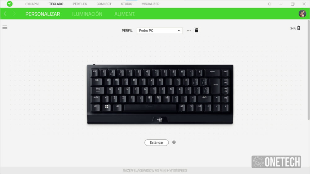 Razer BlackWidow V3 Mini HyperSpeed: teclado compacto e inalámbrico - Análisis 1019