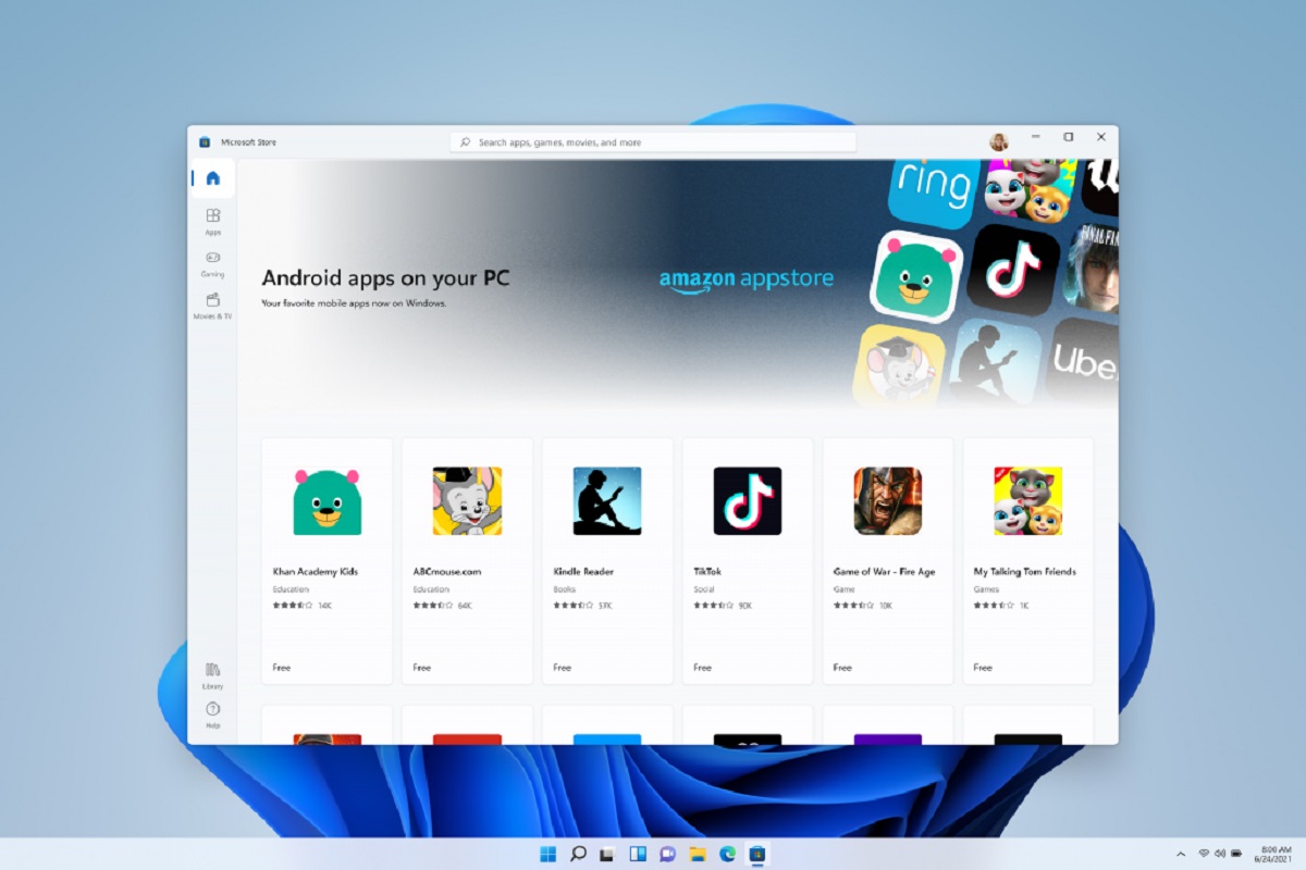 ¡Sorpresa! Windows 11 es oficial y podrá ejecutar Apps de Android