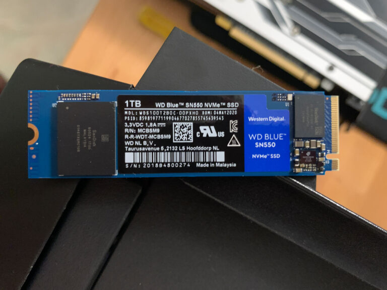 Western Digital WD Blue SN550 NVMe SSD – Análisis