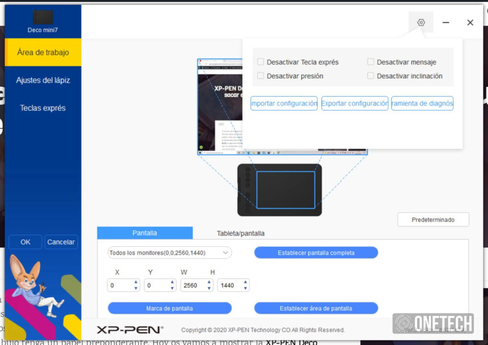 XP-Pen Deco Mini7W, una tableta gráfica mini en tamaño y grande en prestaciones - Análisis 44