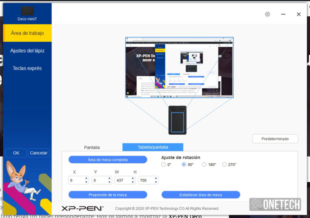 XP-Pen Deco Mini7W, una tableta gráfica mini en tamaño y grande en prestaciones - Análisis 16