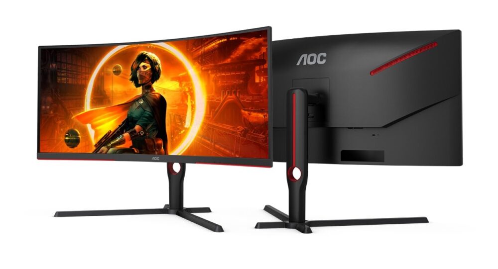 AGON by AOC presenta sus monitores gaming con 165 Hz y curvatura 1000R