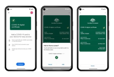 El "Certificado digital COVID-19" en Google Pay para Android ya está disponible en Australia 3