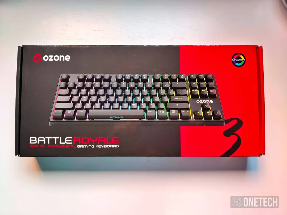 Ozone Battle Royale: teclado mecánico con formato TKL para gamers - Análisis 1