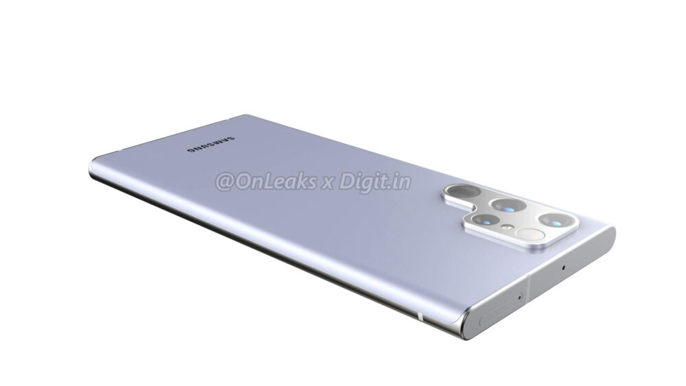 Este sería el diseño del Samsung Galaxy S22 Ultra: S-Pen y un curioso sistema de cámaras 3
