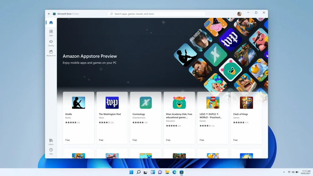 Las aplicaciones Android llegan a Windows 11 dentro del programa Insider 2