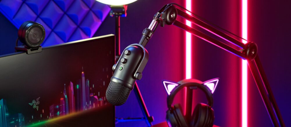 Razer presenta sus nuevos micrófonos Seiren V2 X y Seiren V2 Pro 2