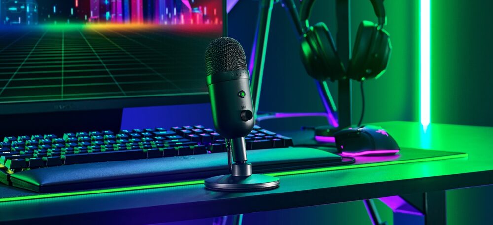 Razer presenta sus nuevos micrófonos Seiren V2 X y Seiren V2 Pro 1