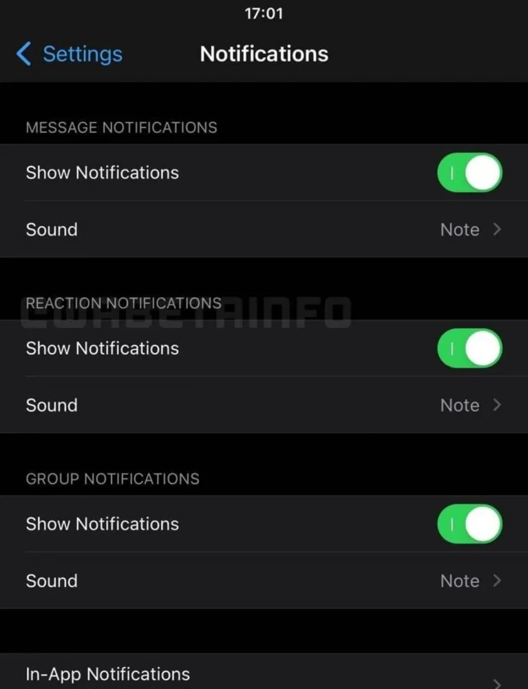 WhatsApp también notificará las reacciones a nuestros mensajes, pero solo si quieres