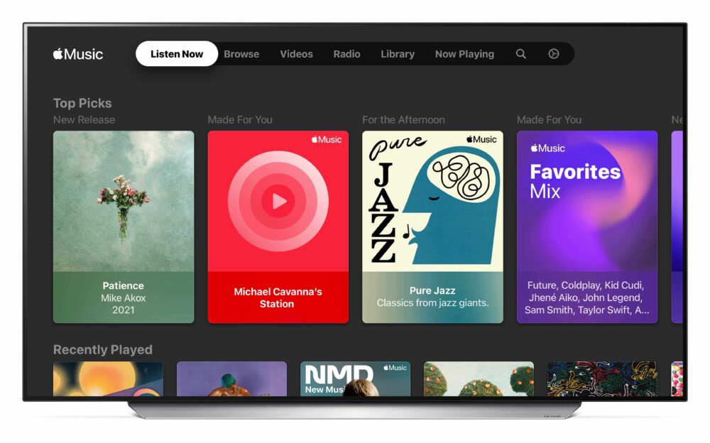 Apple Music llega a los Smart TV de LG con webOS 4.0 o superior