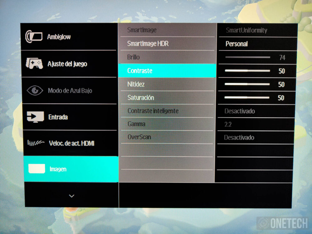 Philips Momentum 559M1RYV: un monitor 4K HDR de 55 pulgadas con Ambiglow optimizado para Xbox - Análisis 20