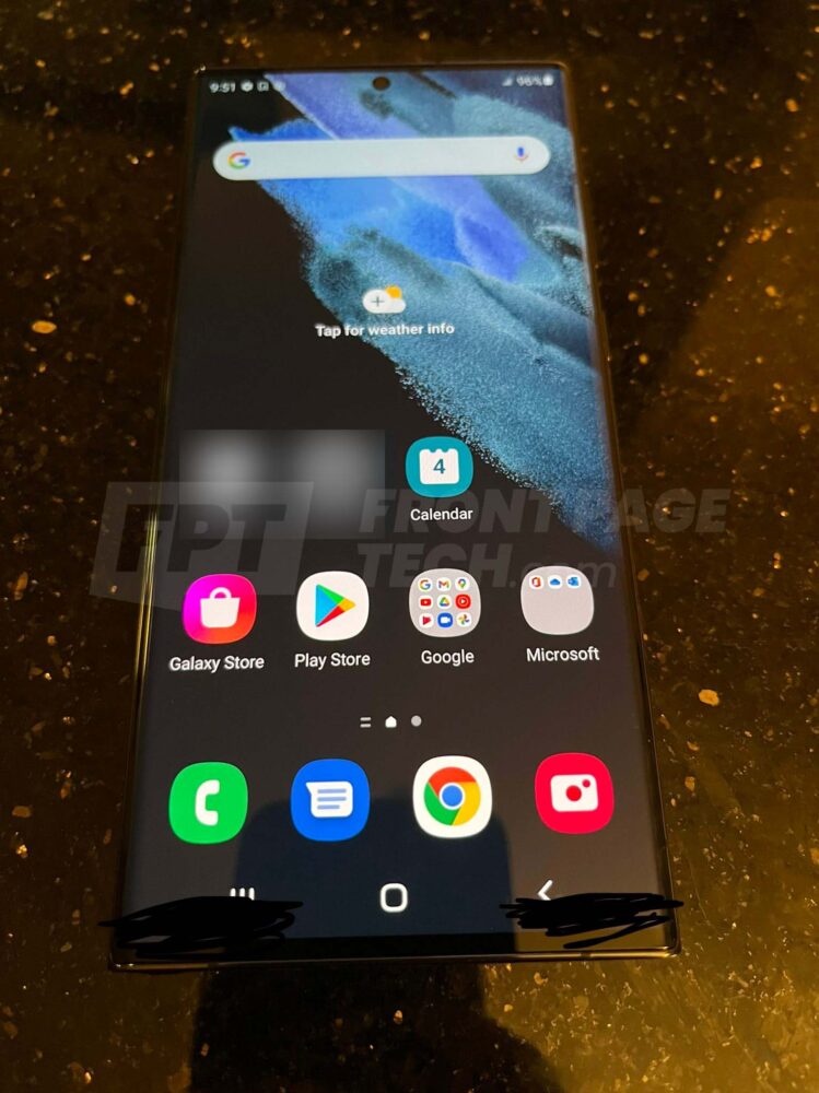 Filtradas imágenes reales del Samsung Galaxy S22 Ultra