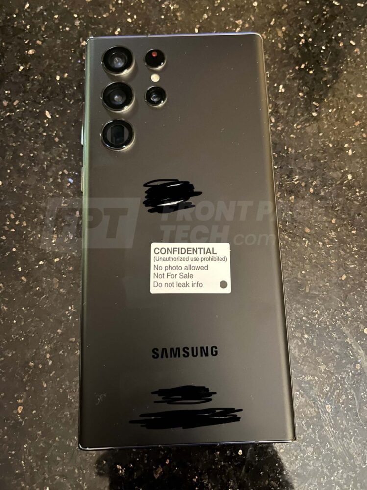 Filtradas imágenes reales del Samsung Galaxy S22 Ultra 2