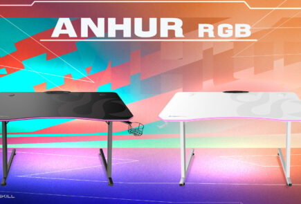 Newskill Anhur RGB, nuevas mesas gaming con iluminación para completar tu setup 3
