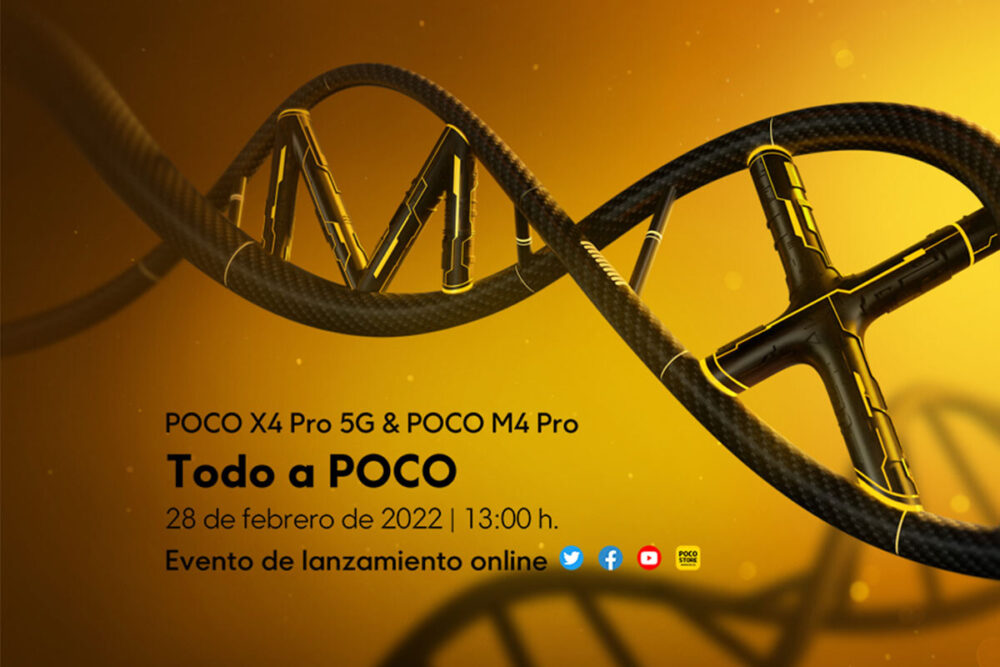 Los POCO X4 Pro 5G y POCO M4 Pro ya tiene fecha de lanzamiento en España 1