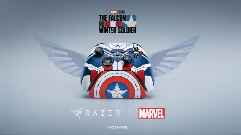 Razer y Marvel lanza un mando para Xbox para Fans del Capitán América 1