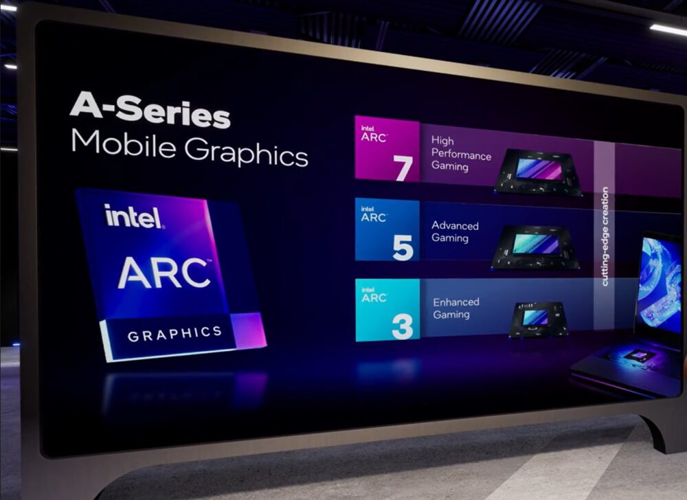 Intel Arc, las GPU para rivalizar con NVIDIA y AMD, ya están en portátiles 1