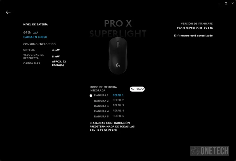 Logitech Pro X SuperLight, un raton inalambrico que aspira a todo - Analisis 15