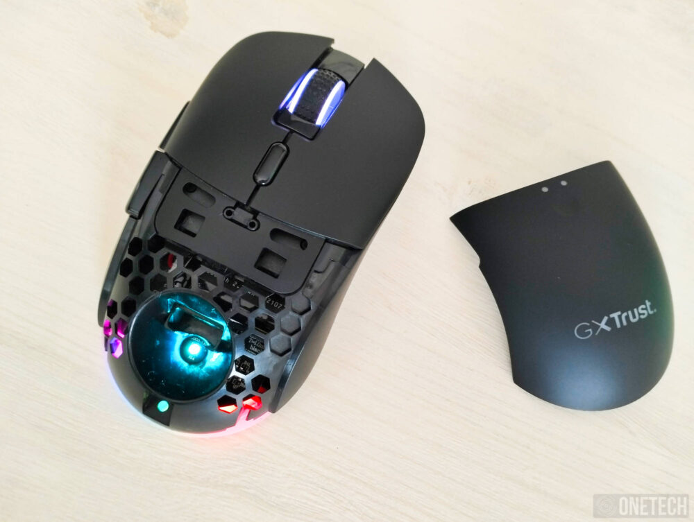 Trust GXT 980 REDEX, un ratón gamer inalámbrico con RGB y 50 horas de autonomía - Análisis 3