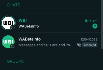 Whatsapp permitirá ver los estados desde la lista de chats 3