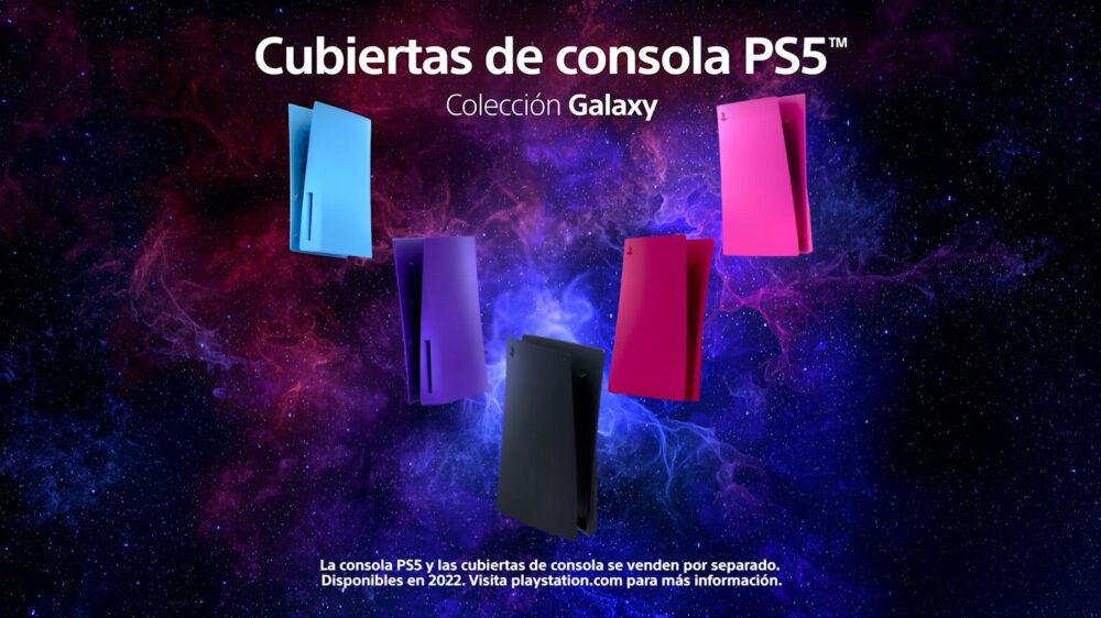 cubiertas playstation 5 nuevos colores