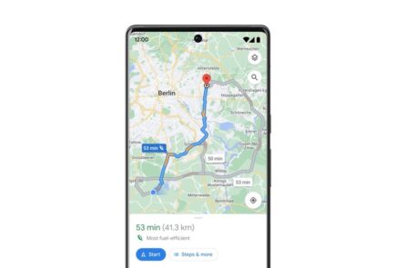 Las rutas ecológicas de Google Maps llegarán a Europa 3
