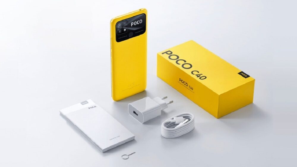 POCO C40, un gama de entrada con batería de 6.000 mAh y procesador JLQ JR10 3