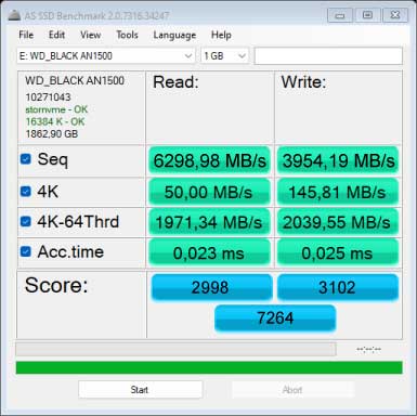 WD BLACK AN1500: un SSD que es una bestia en todo - Análisis 4