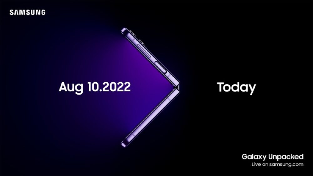 ¡Es oficial! Los Galaxy Z Fold 4 y Flip 4 se presentarán el 10 de Agosto 1