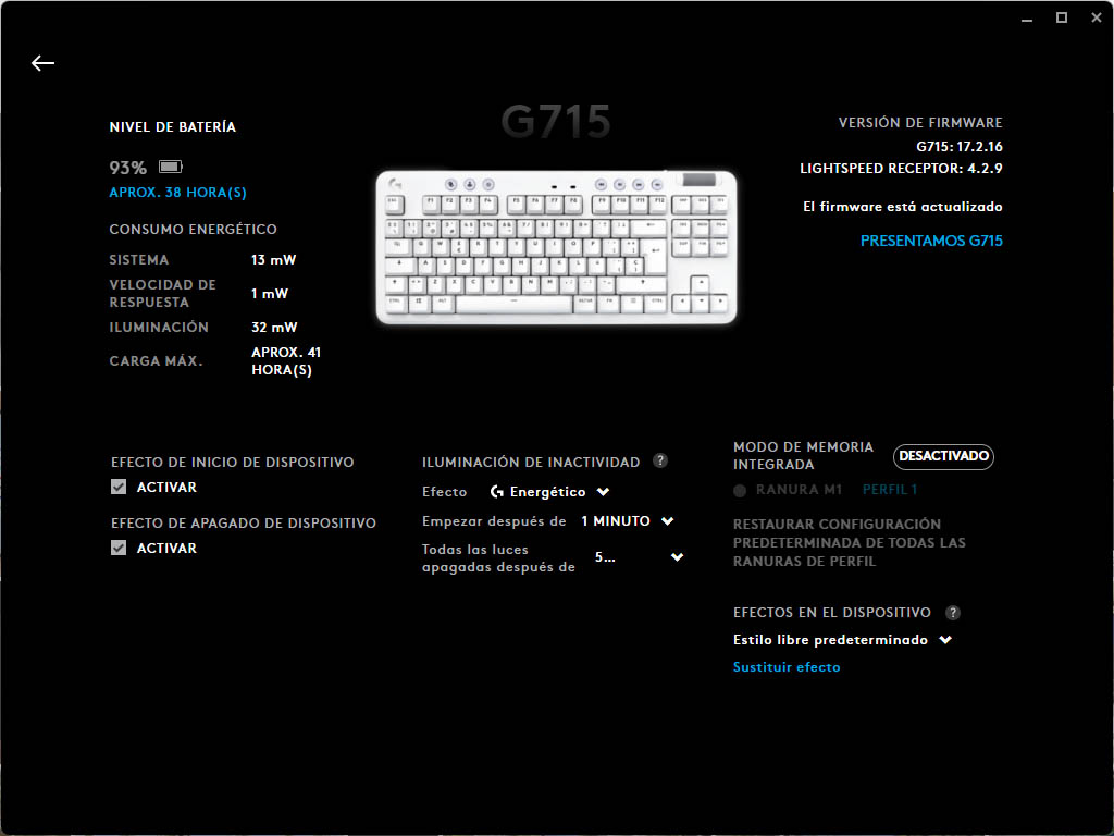Logitech G715: probamos el teclado inclusivo gamer de la serie Aurora - Análisis 4